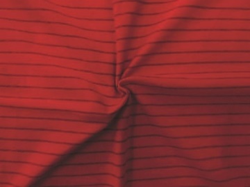 ESD šaty T střih, krátké rukávy ESD100FL červená