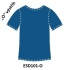 ESD triko bez kapsy,  krátké rukávy ESD101,ESD 101F   královsky modré