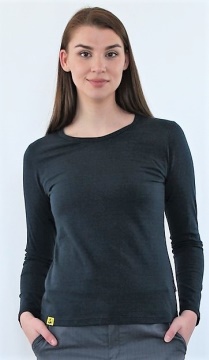 ESD T-shirt long sleeves type ESD111, dark blue