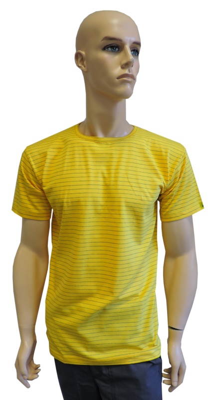 Ja lighed regiment ESD T-shirt short sleeves type ESD101, yellow