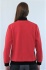 ESD sweatshirt, pocket & zip fastening type ESD203, red