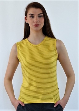 ESD T-shirt sleeveless type ESD121, yellow