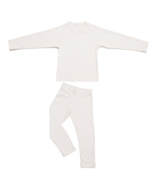 Pyjama set, cuffless sleeve