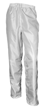 ESD kalhoty UNISEX, bílé/modré, typ ESDC4018