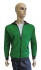 ESD sweatshirt, pocket & zip fastening type ESD203, green