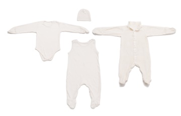 Baby kit (body suit, stretchie, overall and hat)