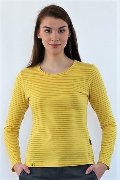 ESD T-shirt long sleeves type ESD111, yellow