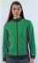 ESD sweatshirt, pocket & zip fastening type ESD203, green