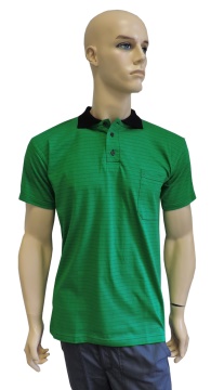 ESD polo short sleeves type ESD140, green