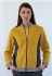 ESD sweatshirt, pocket & zip fastening type ESD203, yellow