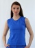 ESD T-shirt sleeveless type ESD121, royal blue