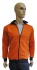 ESD sweatshirt, pocket & zip fastening type ESD203, orange