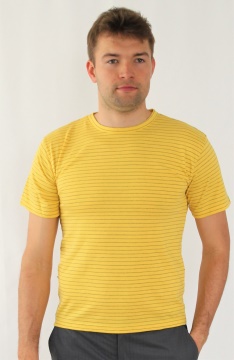 ESD T-shirt short sleeves type ESD101, yellow