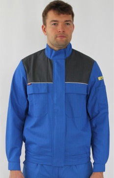 ESD warm up jacket type ESD215, royal blue