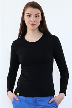 ESD T-shirt long sleeves type ESD111, black