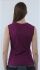 ESD T-shirt sleeveless type ESD121, plum