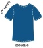 ESD T-shirt short sleeves type ESD101, royal blue