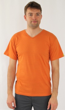 ESD T-shirt short sleeves type ESD101, orange