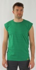 ESD T-shirt sleeveless type ESD121, green