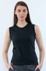 ESD T-shirt sleeveless type ESD121, black