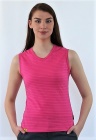 ESD T-shirt sleeveless type ESD121, pink